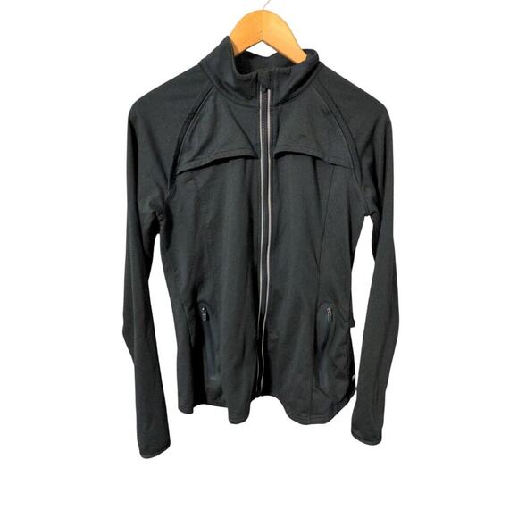 Fabletics Kimmy Performance Jacket In Everglade Size Medium Full Zip Work Out B - Picture 2 of 10